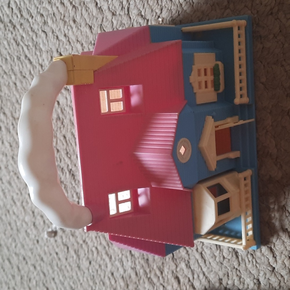 Vintage polly povket tiny dreams carry along house